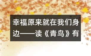 幸福原來就在我們身邊――讀《青鳥》有感_小學生作文:五年級