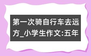 第一次騎自行車去遠方_小學生作文:五年級