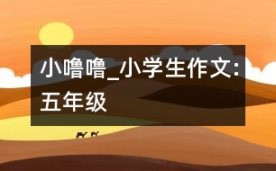 小嚕嚕_小學(xué)生作文:五年級