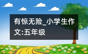 有驚無險(xiǎn)_小學(xué)生作文:五年級(jí)