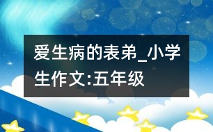 愛(ài)生病的表弟_小學(xué)生作文:五年級(jí)