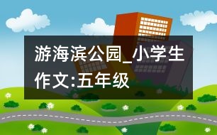 游海濱公園_小學生作文:五年級