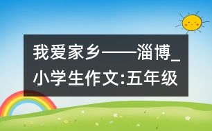 我愛家鄉(xiāng)――淄博_小學(xué)生作文:五年級(jí)