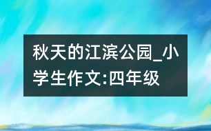 秋天的江濱公園_小學(xué)生作文:四年級