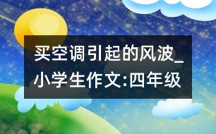 買空調引起的風波_小學生作文:四年級