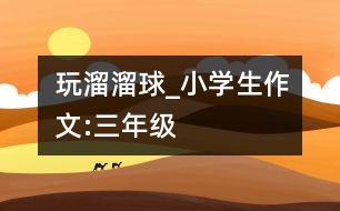 玩溜溜球_小學(xué)生作文:三年級