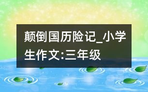 顛倒國(guó)歷險(xiǎn)記_小學(xué)生作文:三年級(jí)