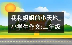 我和姐姐的小天地_小學(xué)生作文:二年級