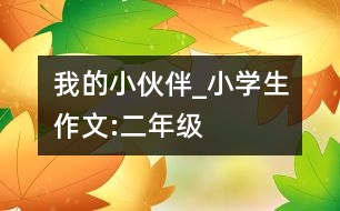 我的小伙伴_小學(xué)生作文:二年級
