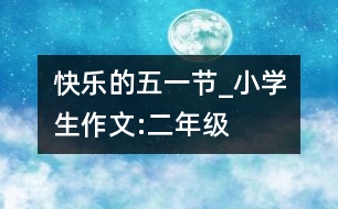 快樂的五一節(jié)_小學(xué)生作文:二年級(jí)