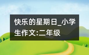 快樂(lè)的星期日_小學(xué)生作文:二年級(jí)