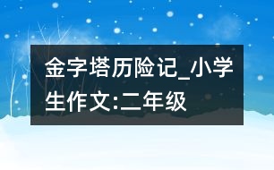 金字塔歷險記_小學生作文:二年級