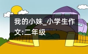 我的小妹_小學(xué)生作文:二年級(jí)