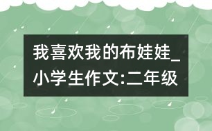 我喜歡我的布娃娃_小學(xué)生作文:二年級