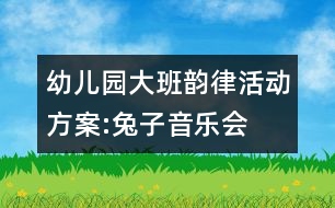 幼兒園大班韻律活動(dòng)方案:兔子音樂(lè)會(huì)