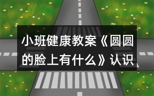 小班健康教案《圓圓的臉上有什么》認(rèn)識五官反思