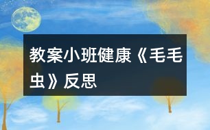 教案小班健康《毛毛蟲(chóng)》反思