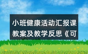 小班健康活動匯報課教案及教學反思《可愛的小雞》