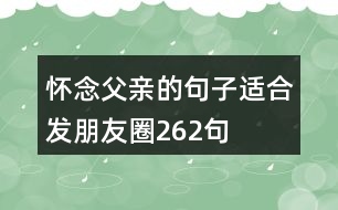 懷念父親的句子,適合發(fā)朋友圈262句