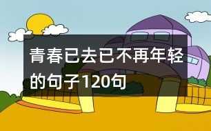 青春已去已不再年輕的句子120句