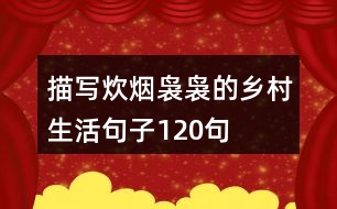 描寫炊煙裊裊的鄉(xiāng)村生活句子120句