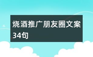 燒酒推廣朋友圈文案34句