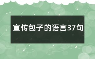 宣傳包子的語(yǔ)言37句