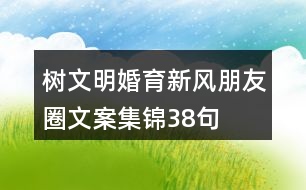 樹(shù)文明婚育新風(fēng)朋友圈文案集錦38句