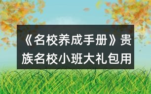 《名校養(yǎng)成手冊(cè)》貴族名校小班大禮包用戶(hù)攻略