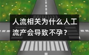 人流相關(guān)：為什么人工流產(chǎn)會導(dǎo)致不孕？