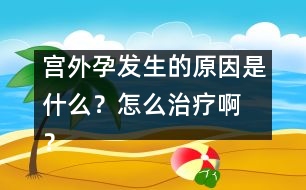 宮外孕發(fā)生的原因是什么？怎么治療啊 ？