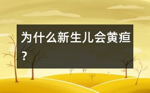 為什么新生兒會(huì)黃疸？