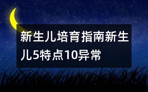 新生兒培育指南：新生兒5特點10異常