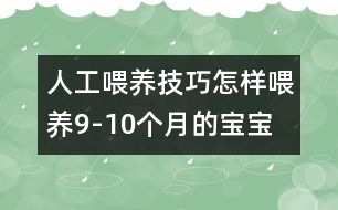 人工喂養(yǎng)技巧：怎樣喂養(yǎng)9-10個(gè)月的寶寶