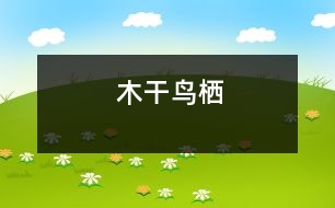 木干鳥(niǎo)棲