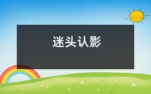 迷頭認(rèn)影