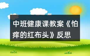 中班健康課教案《怕癢的紅布頭》反思