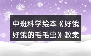 中班科學(xué)繪本《好餓好餓的毛毛蟲》教案反思