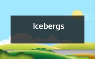 Icebergs