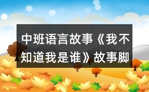 中班語(yǔ)言故事《我不知道我是誰(shuí)》故事腳本反思