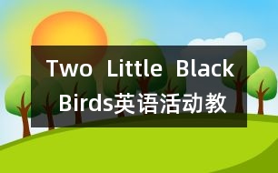 Two  Little  Black  Birds英語(yǔ)活動(dòng)教案