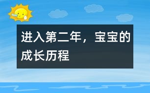 進(jìn)入第二年，寶寶的成長(zhǎng)歷程